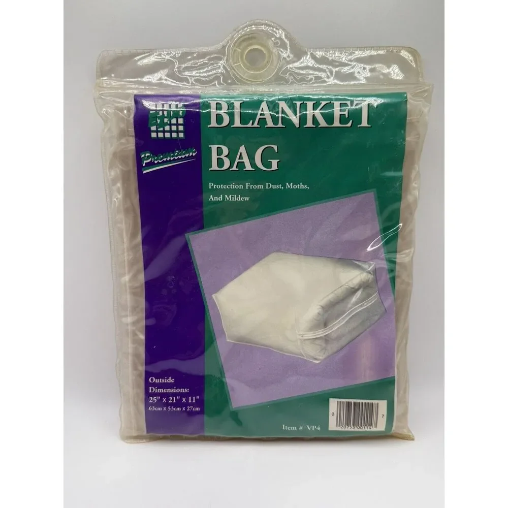 Vintage E-Z Do Company Blanket Bag‎ Protector And Organizer New